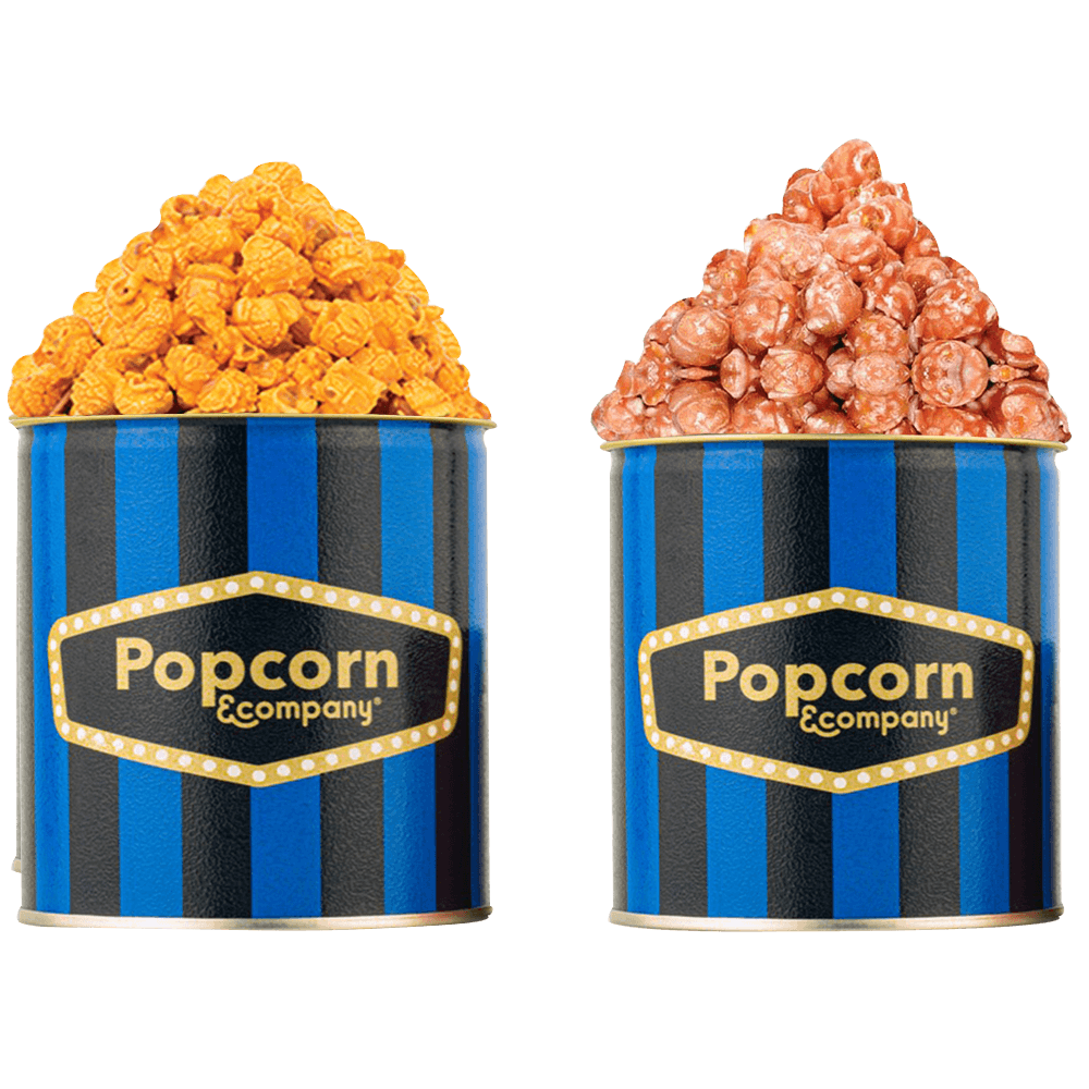 Popcorn & Company Festive Gift Combo- 190 Gm(Crunchy Litchi -130 Gm & Cheddar Cheese Popcorn -60 Gm)