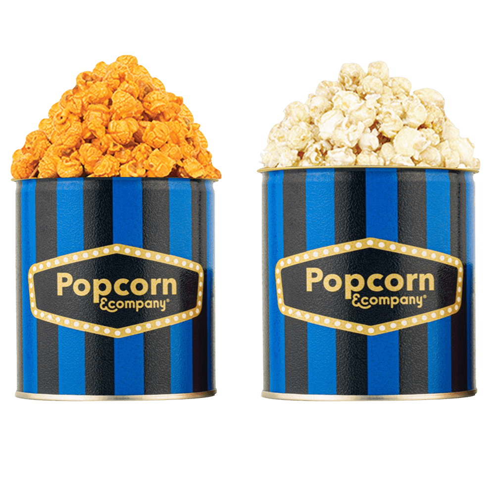 Popcorn & Company Festive Gift Combo- 190 Gm (Hazelnut Popcorn -130 Gm & Cheddar Cheese Popcorn -60 Gm)