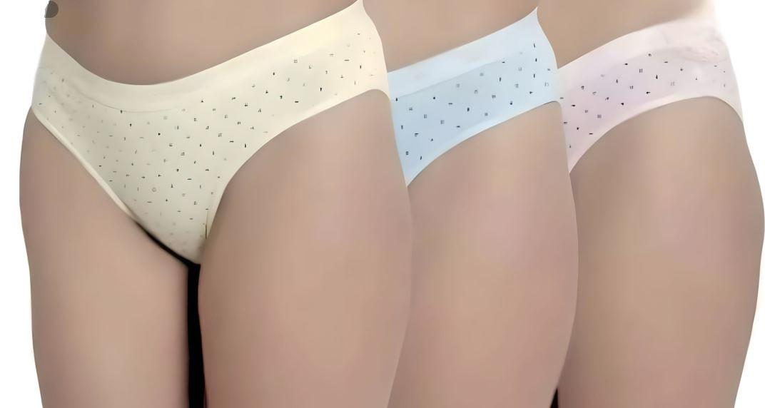 Premium Polka Dots Hipster Panty Pack of 3 - Small