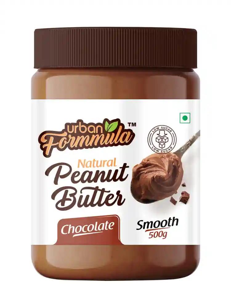 Chocolate Smooth Peanut Butter - 500 Gm