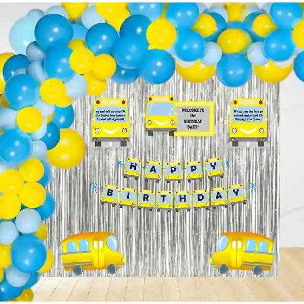 Wheels On The Bus Foil Kit (Pack Of 109 Pcs)