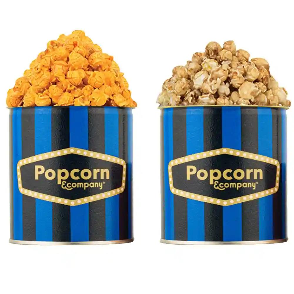 Popcorn & Company Festive Gift Combo- 190 Gm(Caramel Crisp -130 Gm & Cheddar Cheese Popcorn -60 Gm)