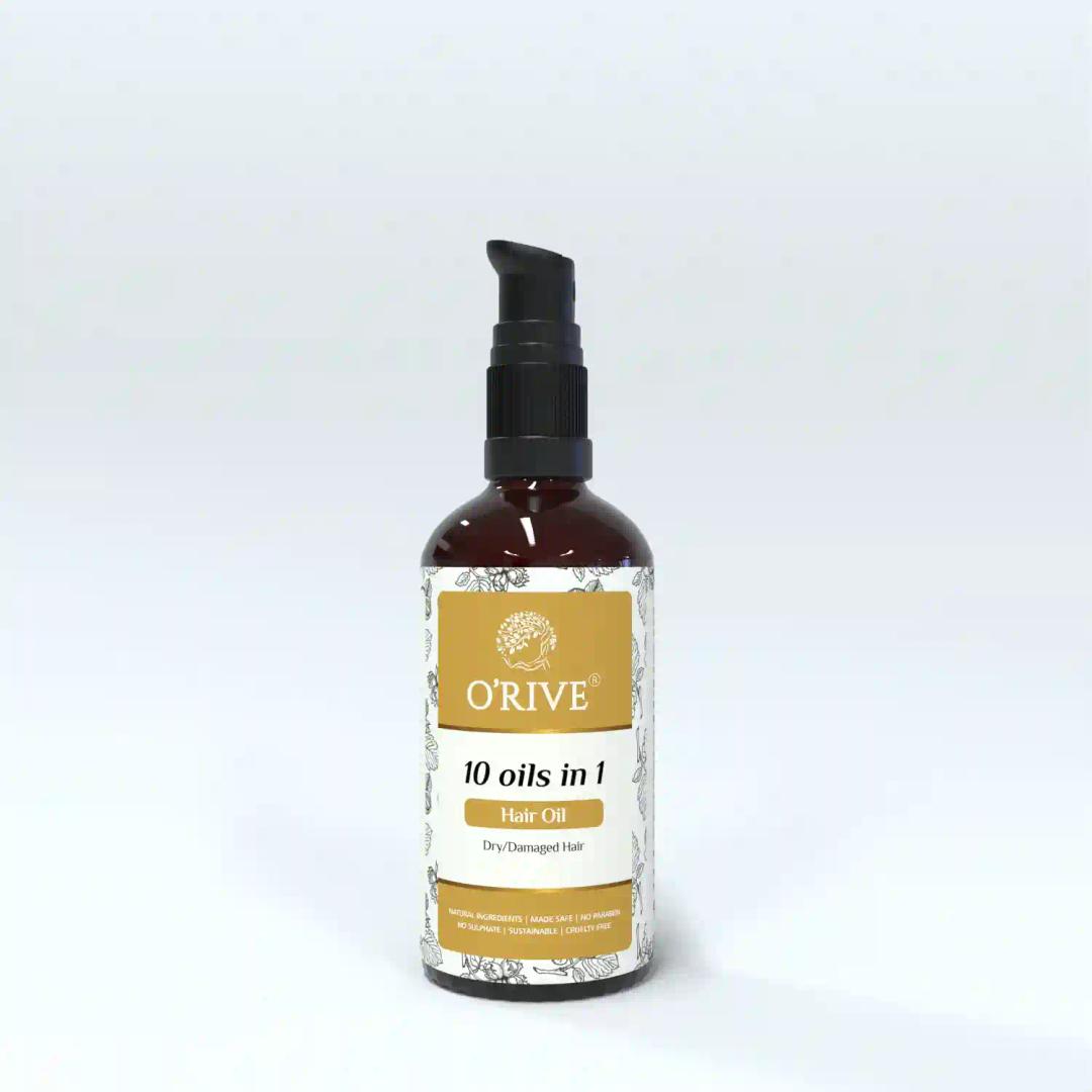 Hair Growth Hair Oil -10 Oils In 1 (Avocado & Walnut) - 50 Ml