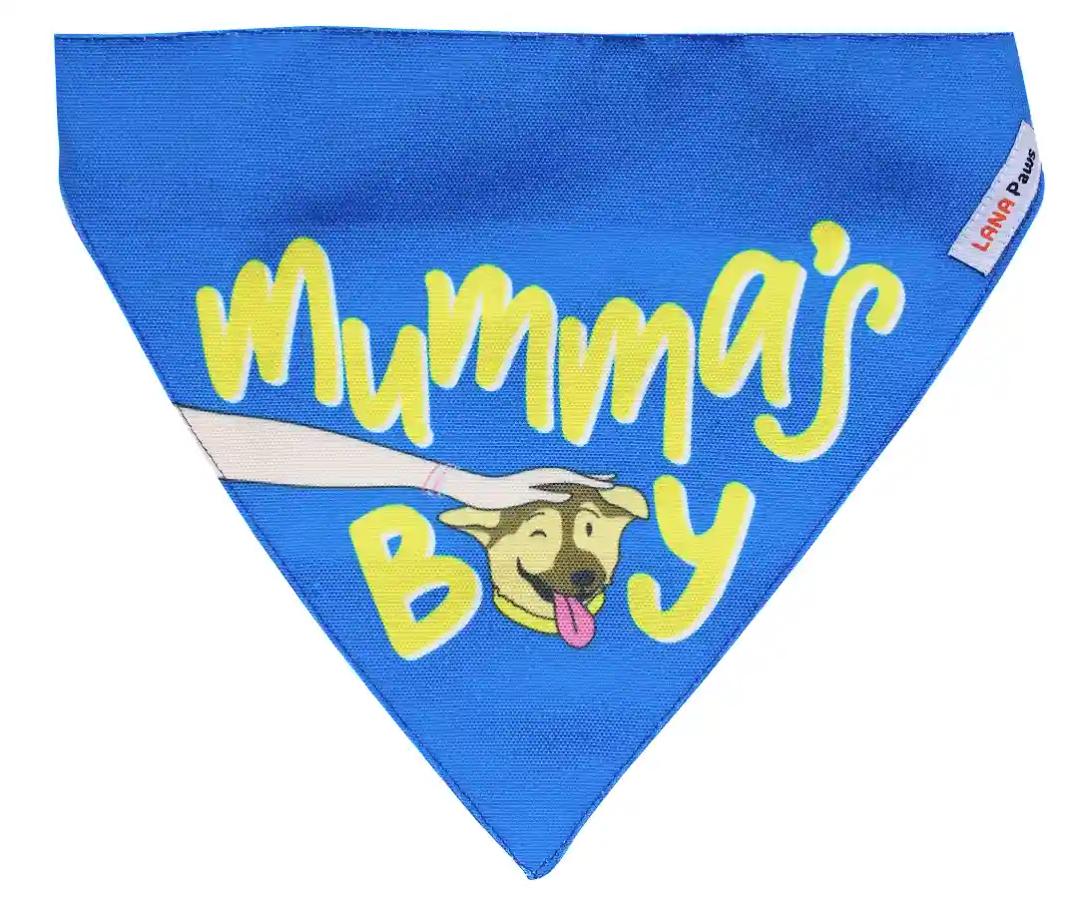 Mumma's Boy Dog Bandana Scarf - Small - Medium