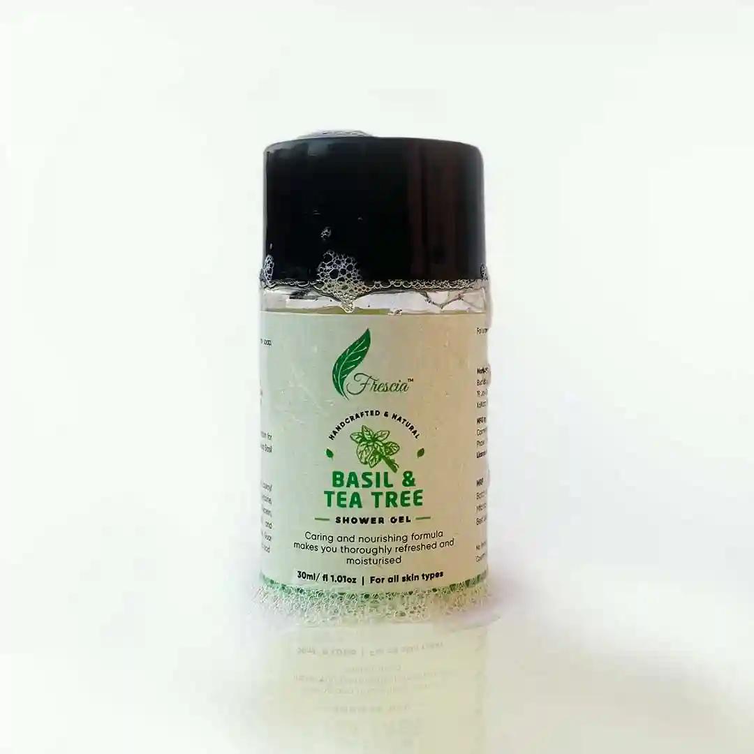 Basil and Tea Tree Shower Gel-30 Ml