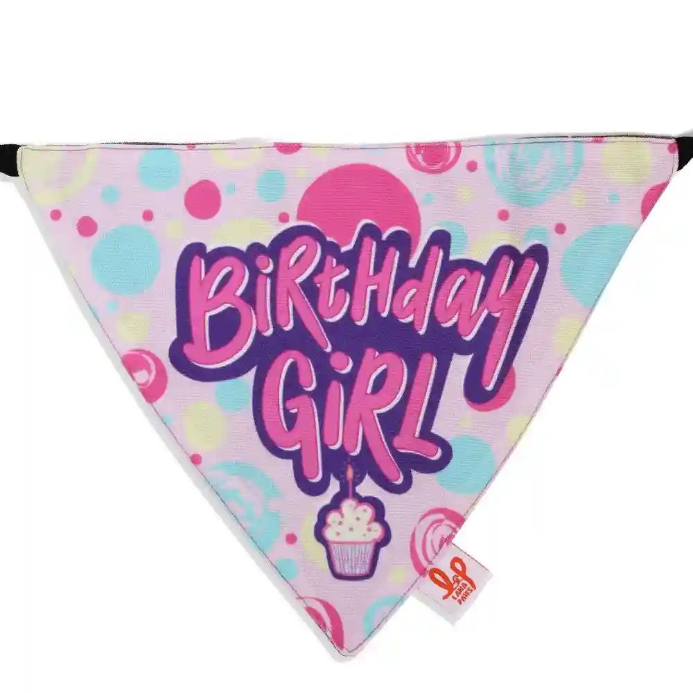 Birthday Girl Bandana Scarf - Small - Medium