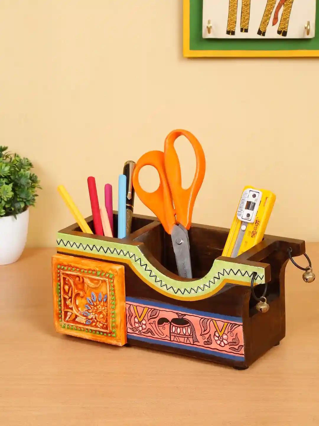 Shilpkara Tribal Elephant Décor Multipurpose Stand