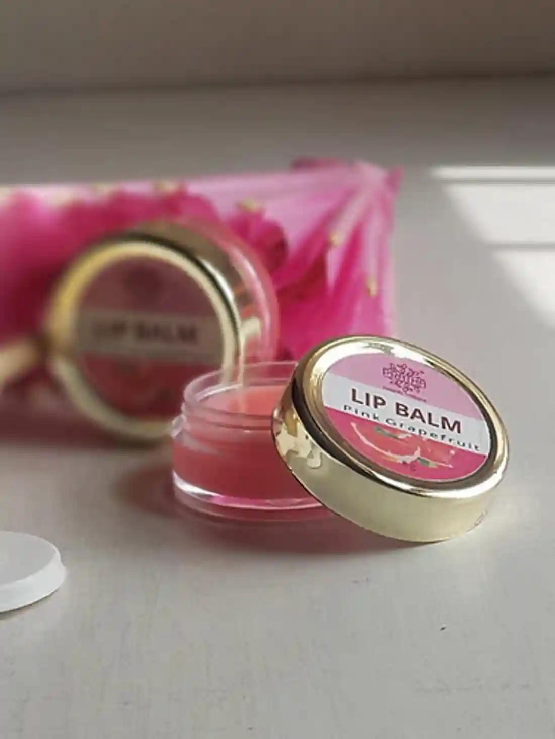 Natural Pink Grapefruit Lip Balm (Pack of 2)