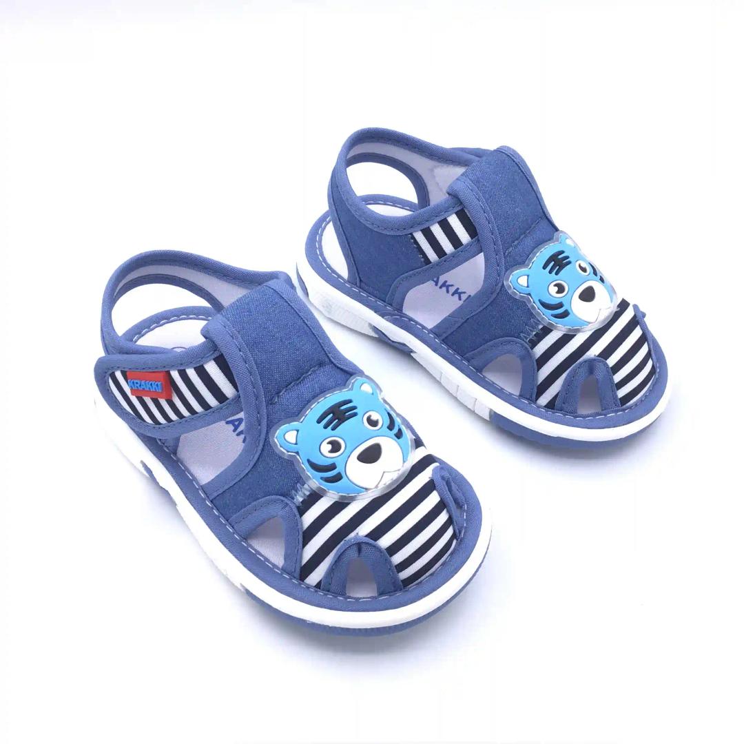 Early Walkers Extra Comfort Musical Sandals - Blue (Size - EU 21)