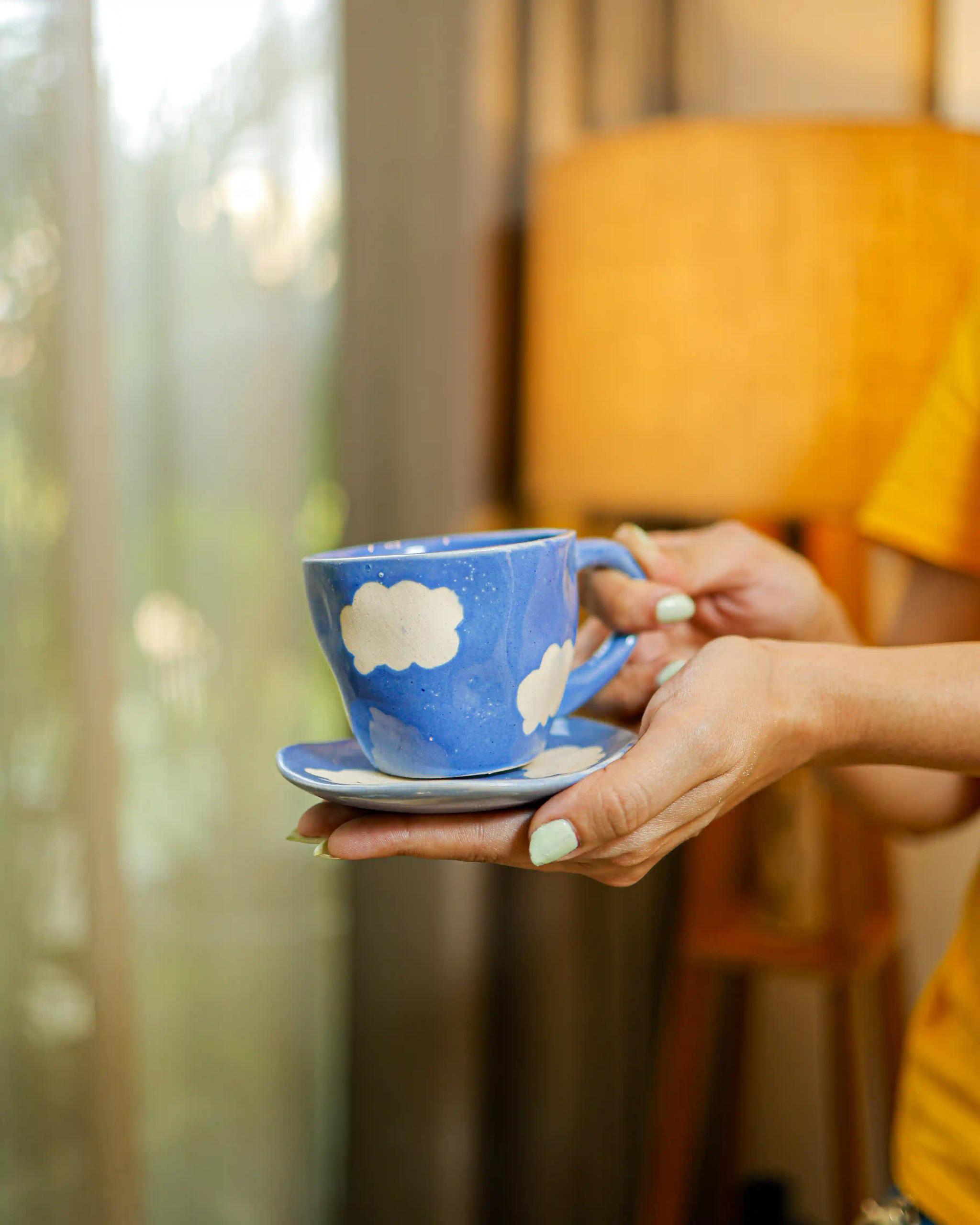 Cloud Cup & Saucer Pack of 1