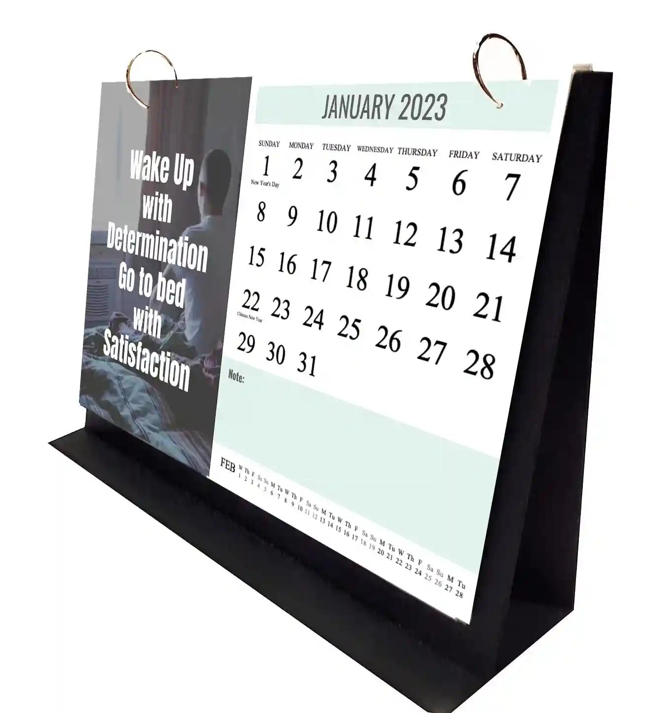 Woodcraft Original Motivational Calendar Dec2022 - Dec2023