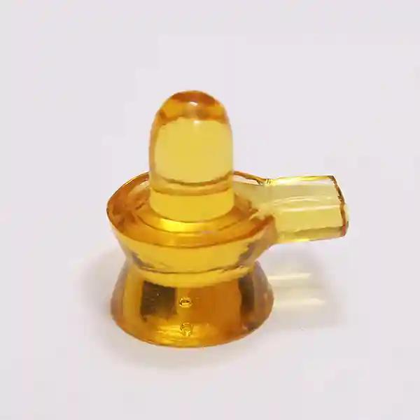 Yellow sapphire Linga - 32 Gms