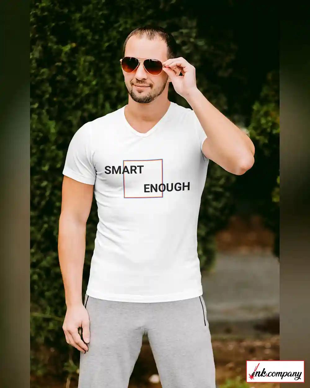 Smart Enough Men's Statement T-Shirt - S