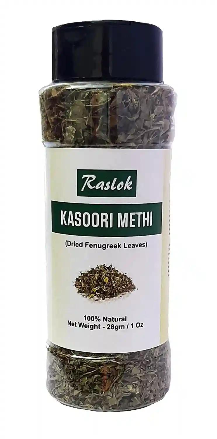 Raslok Natural Dried Fenugreek Spice Leaves Herbs - 28 Gm