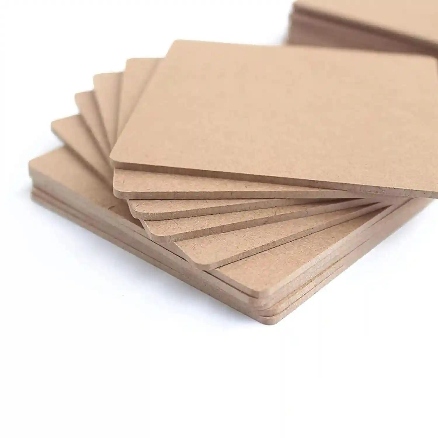 Woodcraft Original MDF Sheet Board 20 x 20 cm - Pack Of 3