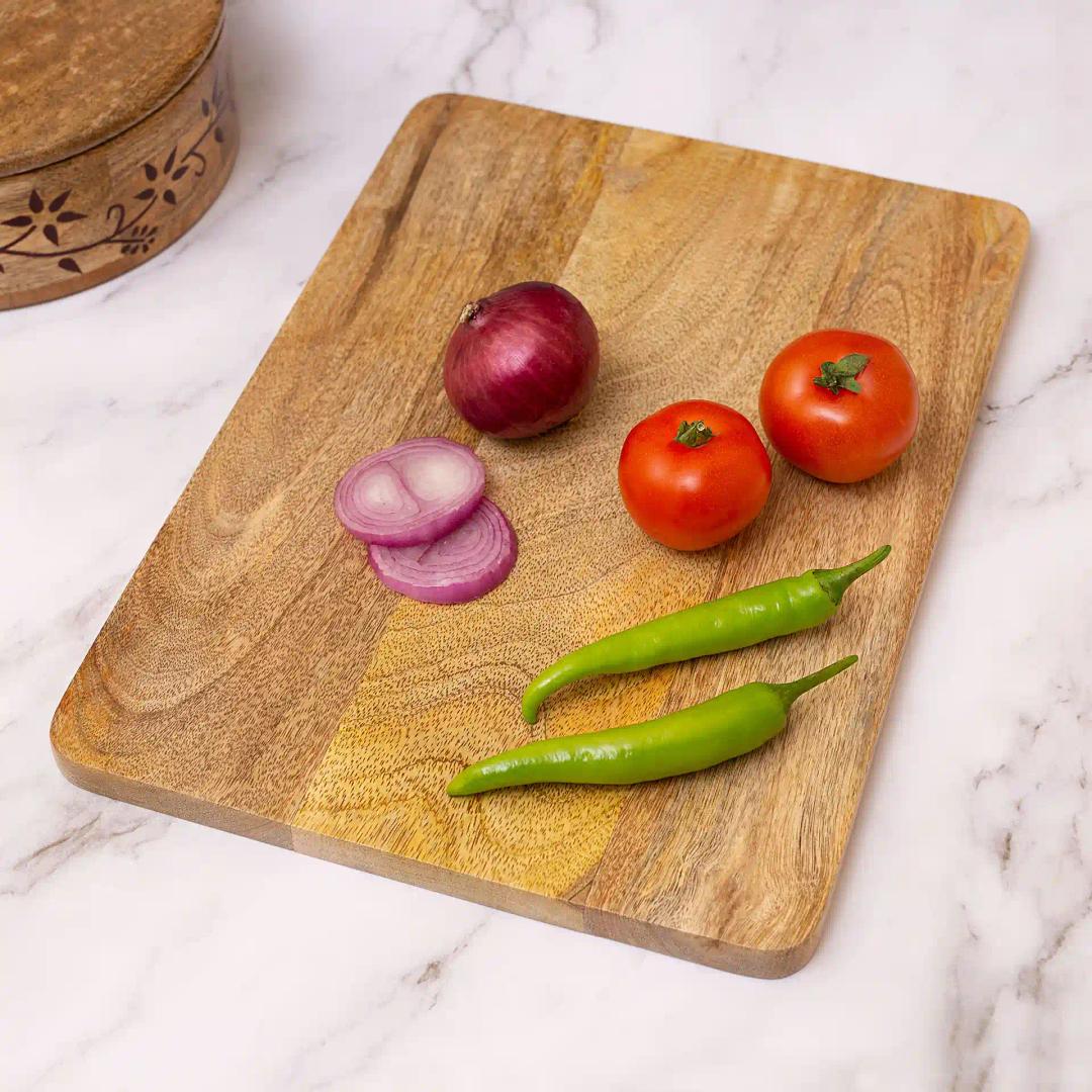 Brown Mango Wood Chopping Board