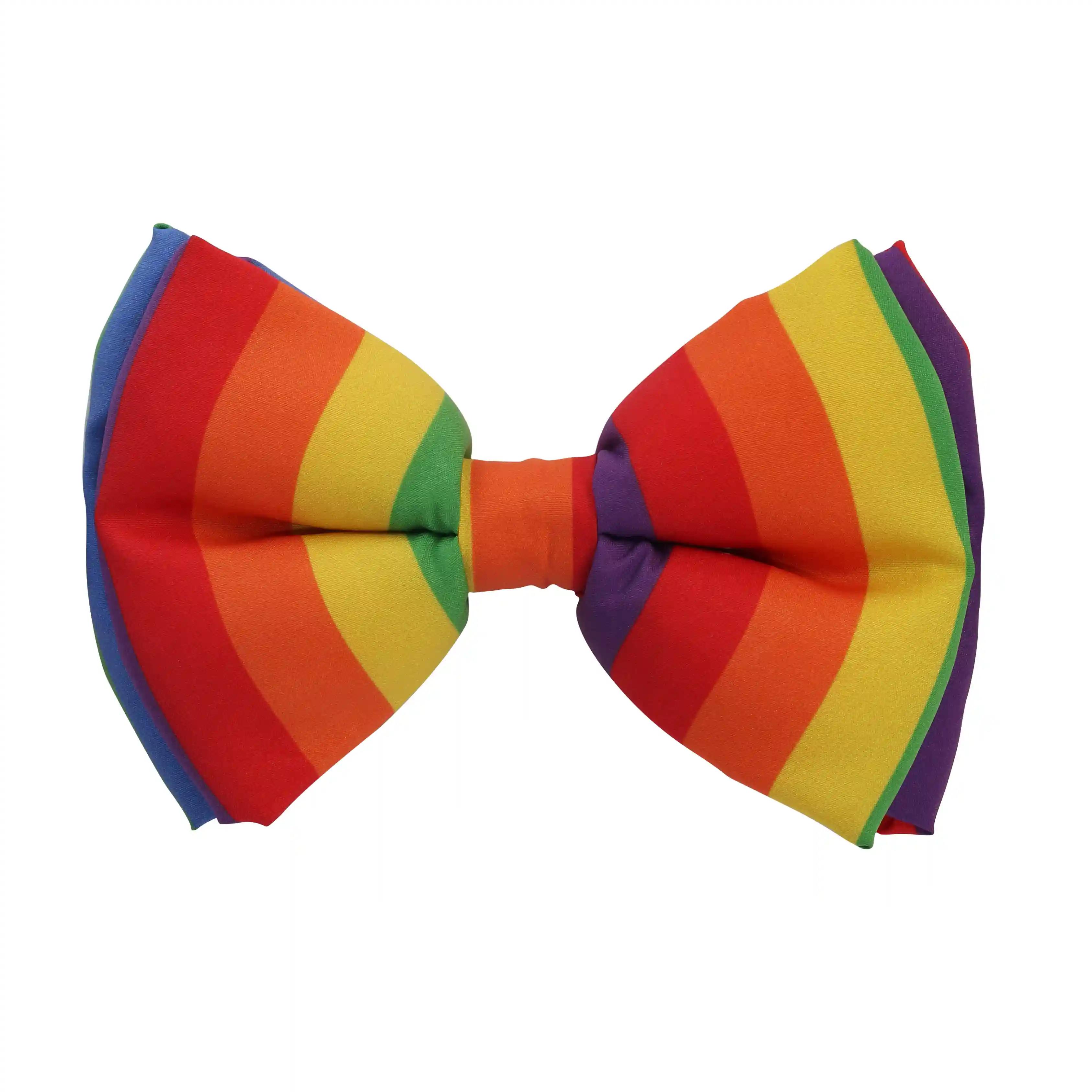 Rainbow Dog Bowtie - Small - Medium