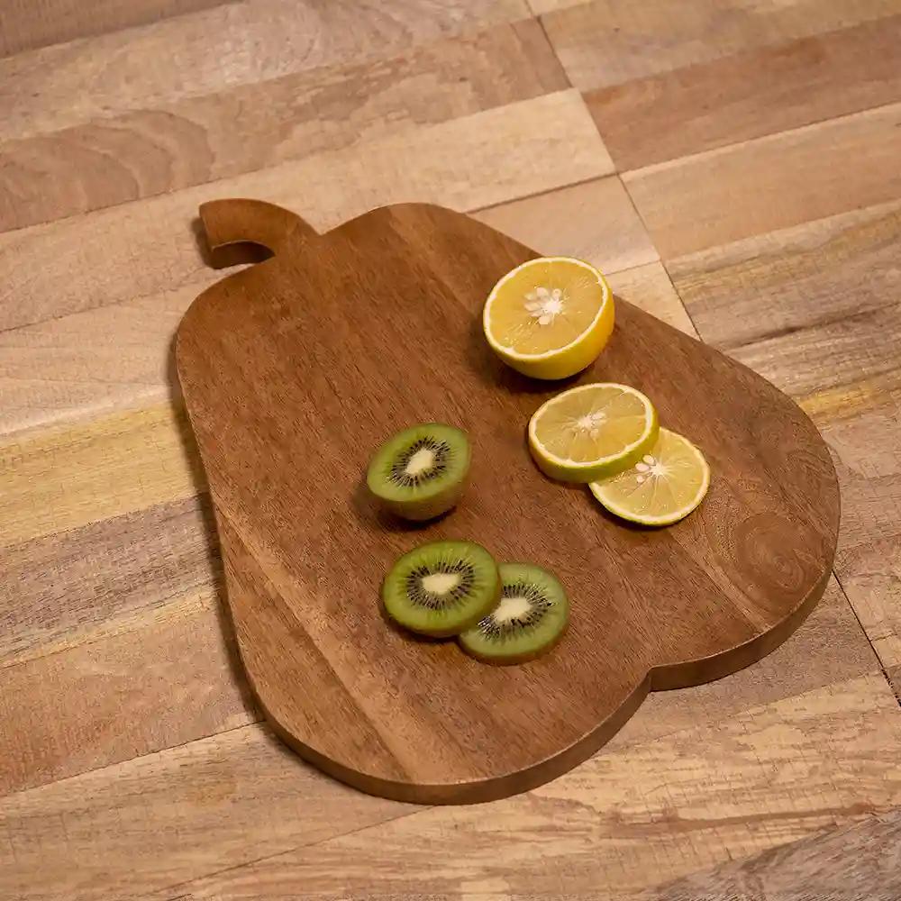 Pear Shaped Mango Wood Chopping Board