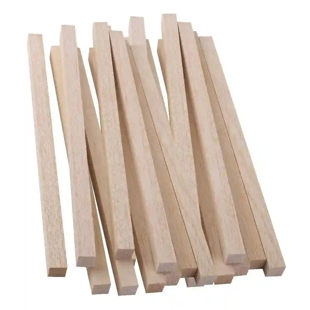 Woodcraft Original Dowels Pole Rods Sweet Trees Wood Stick(20cm x 1cm) - Pack Of 20