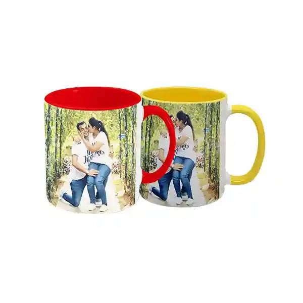 Customized Color Handle Mug