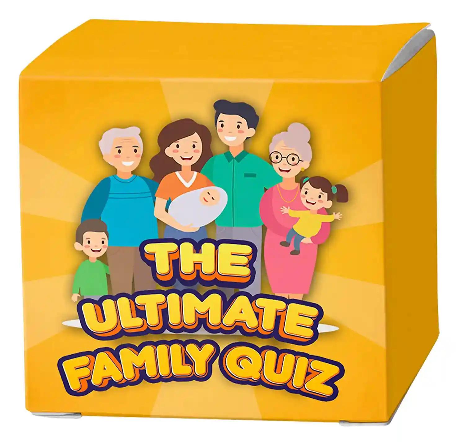 Woodcraft Original The Ultimate Family Quiz Card Game - 96 Cards