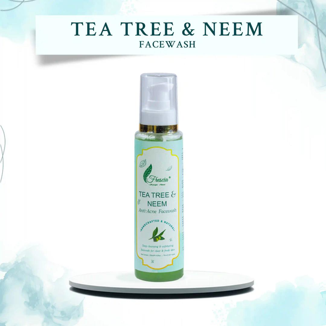 Tea Tree Neem Anti Acne Face Wash - 120 Ml