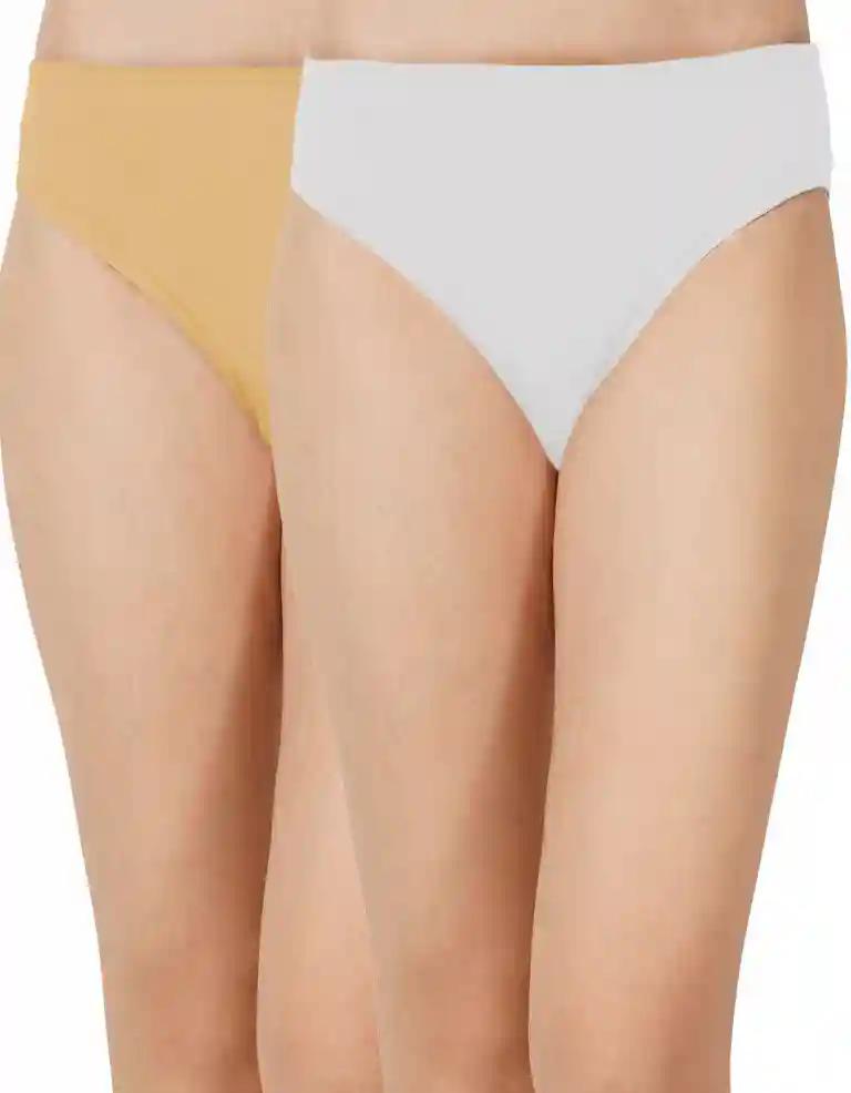 Bamboo Fabric Mid Rise Underwear S - Pack Of 2