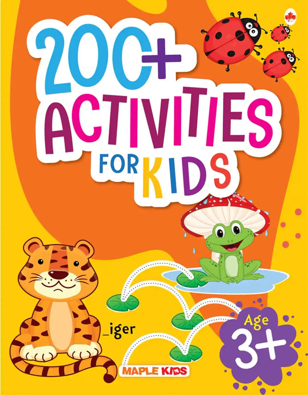 Brain Activity Book for Kids - 200+ Activities for Age 3+