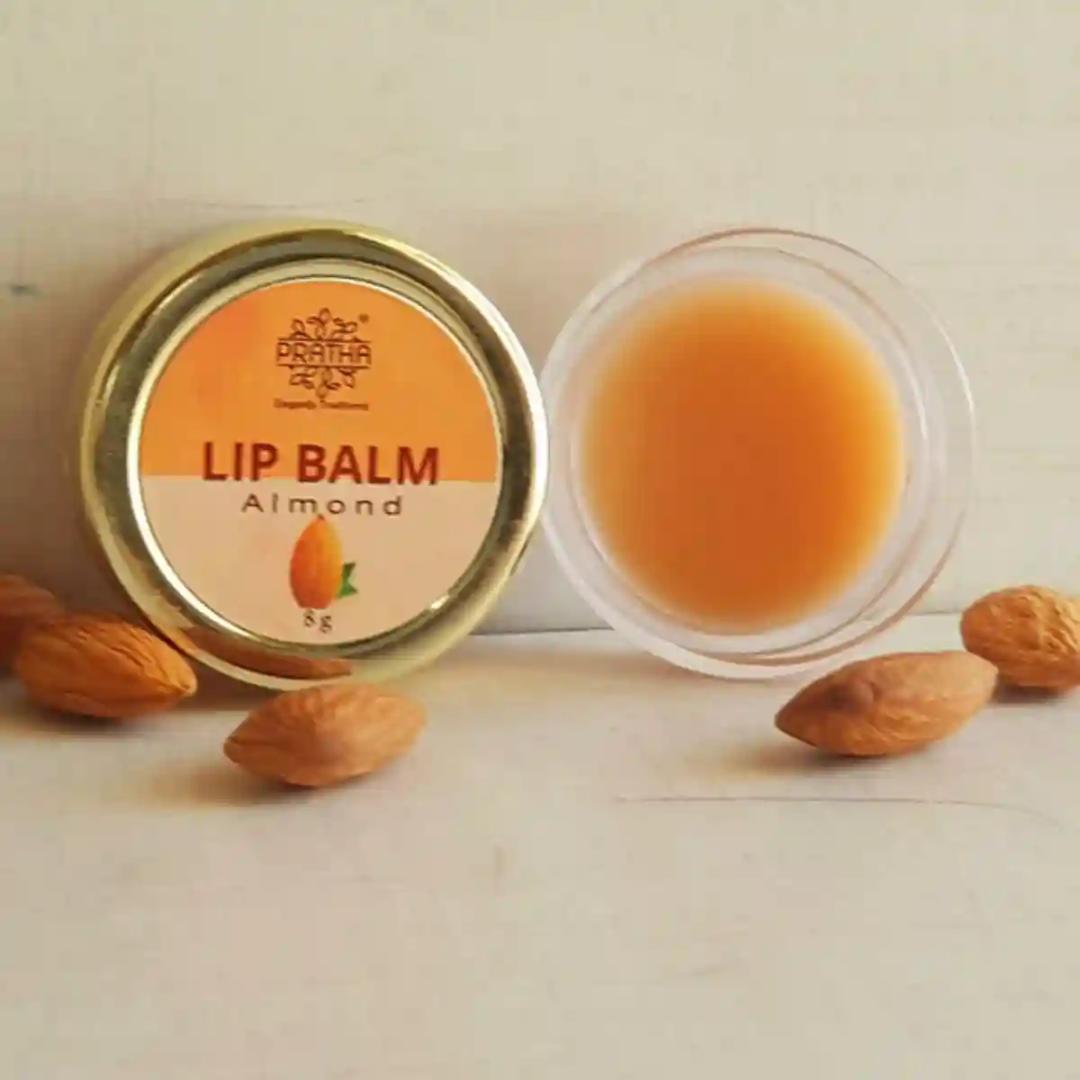 Natural Almond Lip Balm (Pack of 2)