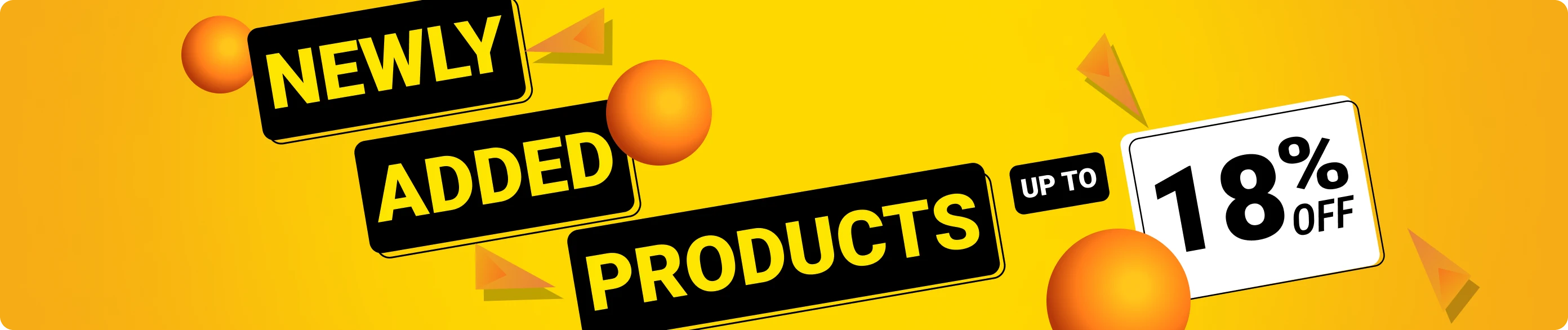 Newly Added Products Banner